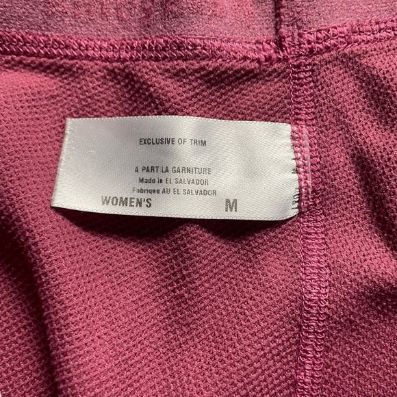 Women‎ M Patagonia Performance Base Layer Capilene Bottom Pink Pants Outdoor - Picture 3 of 4